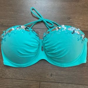 3 for $12 bundle deal! Victorias Secret Sequin Bikini Top